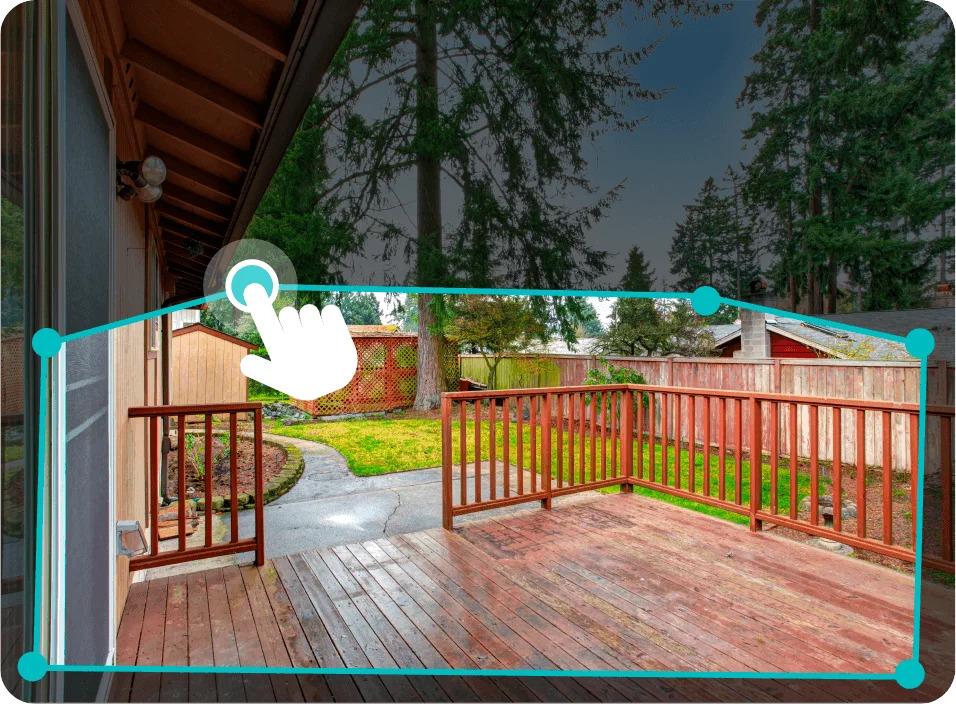 小米Xiaomi智能視像門鐘3S可按需要自訂監控範圍,不怕誤傳太多外來騷擾。