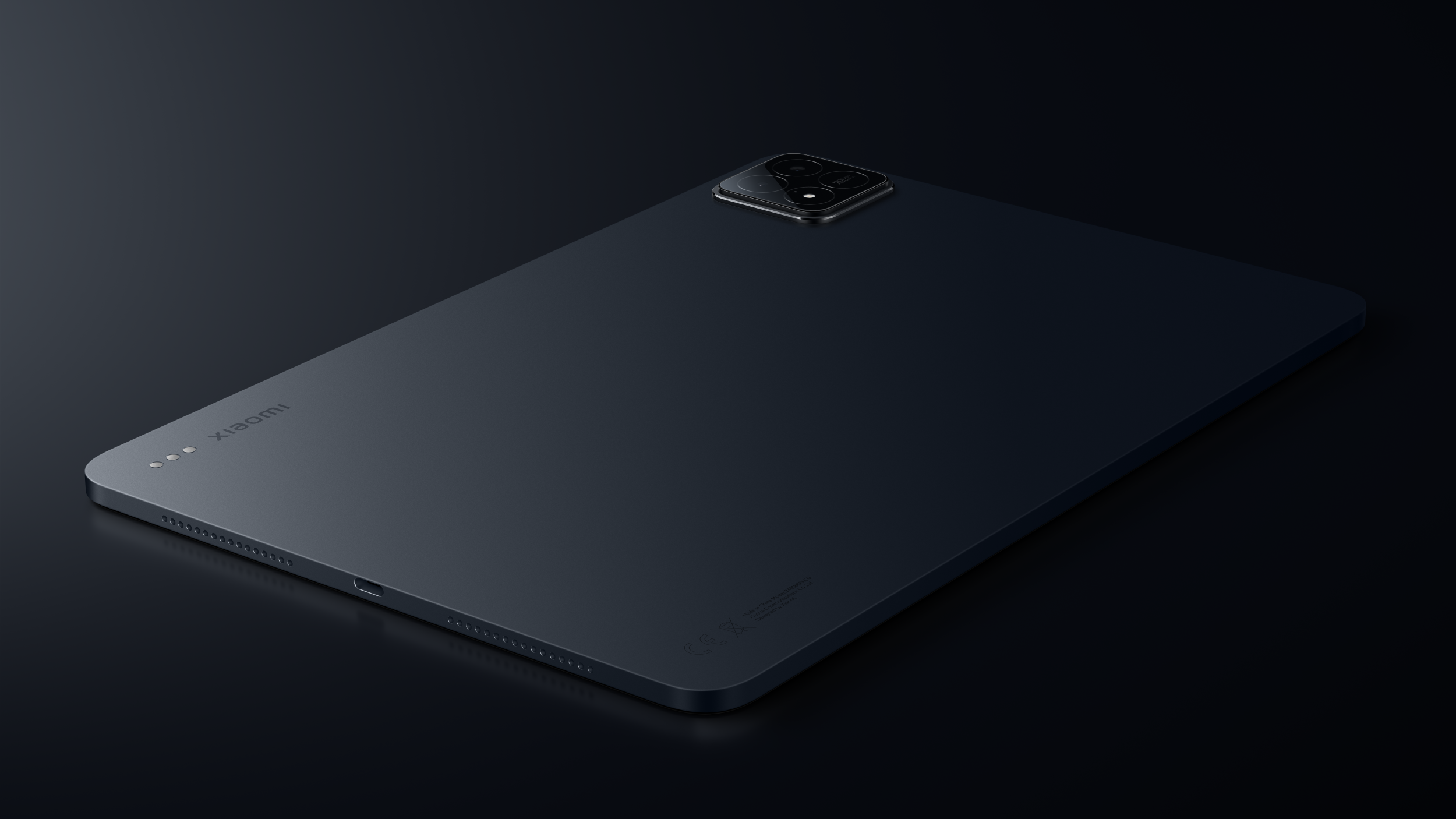 Xiaomi Pad 6S Pro只重590克,厚6.26毫米,以纖薄一體化設計。