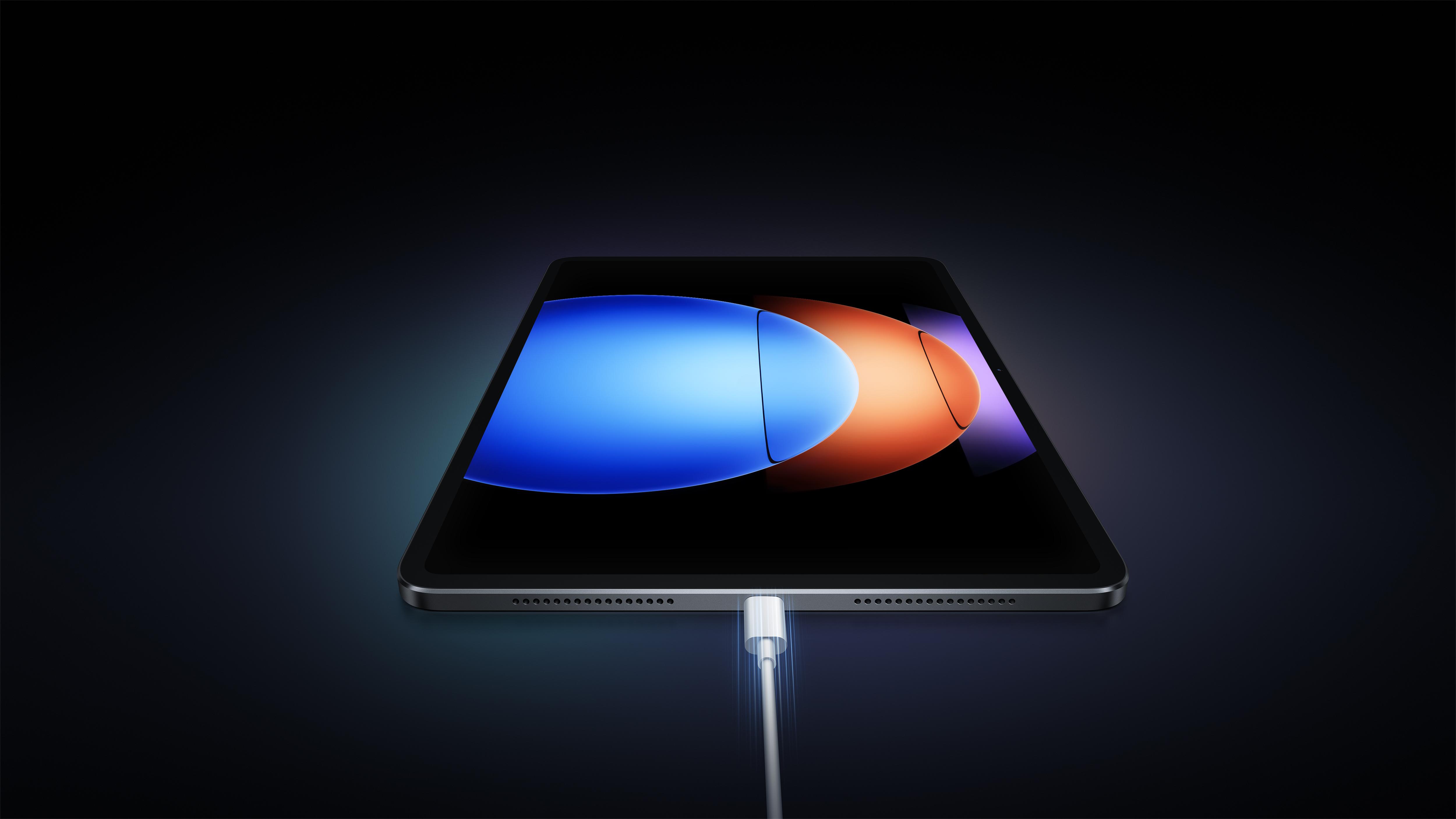 Xiaomi Pad 6S Pro電池容量高達10,000mAh,支援120W HyperCharge快充技術。