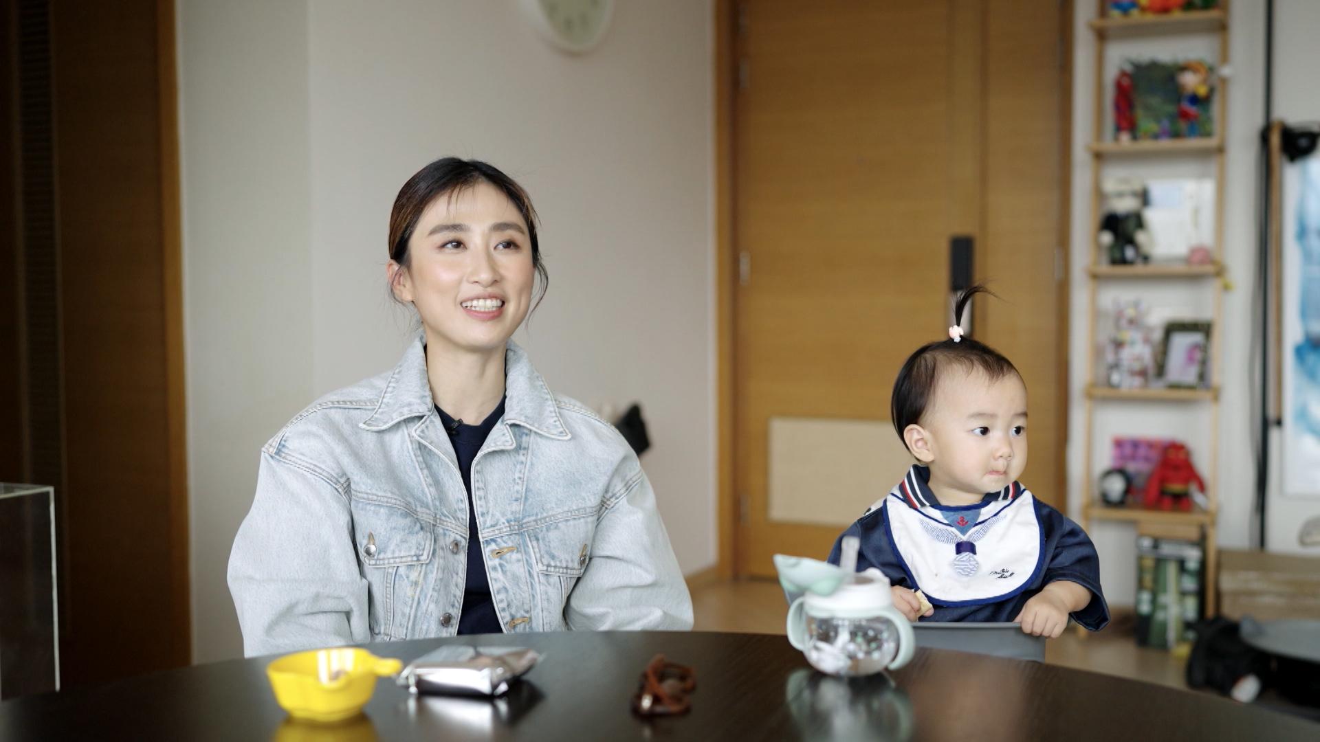 符曉薇Leanne經歷兩次流產後再懷孕,誕下一歲幼女Audrey。