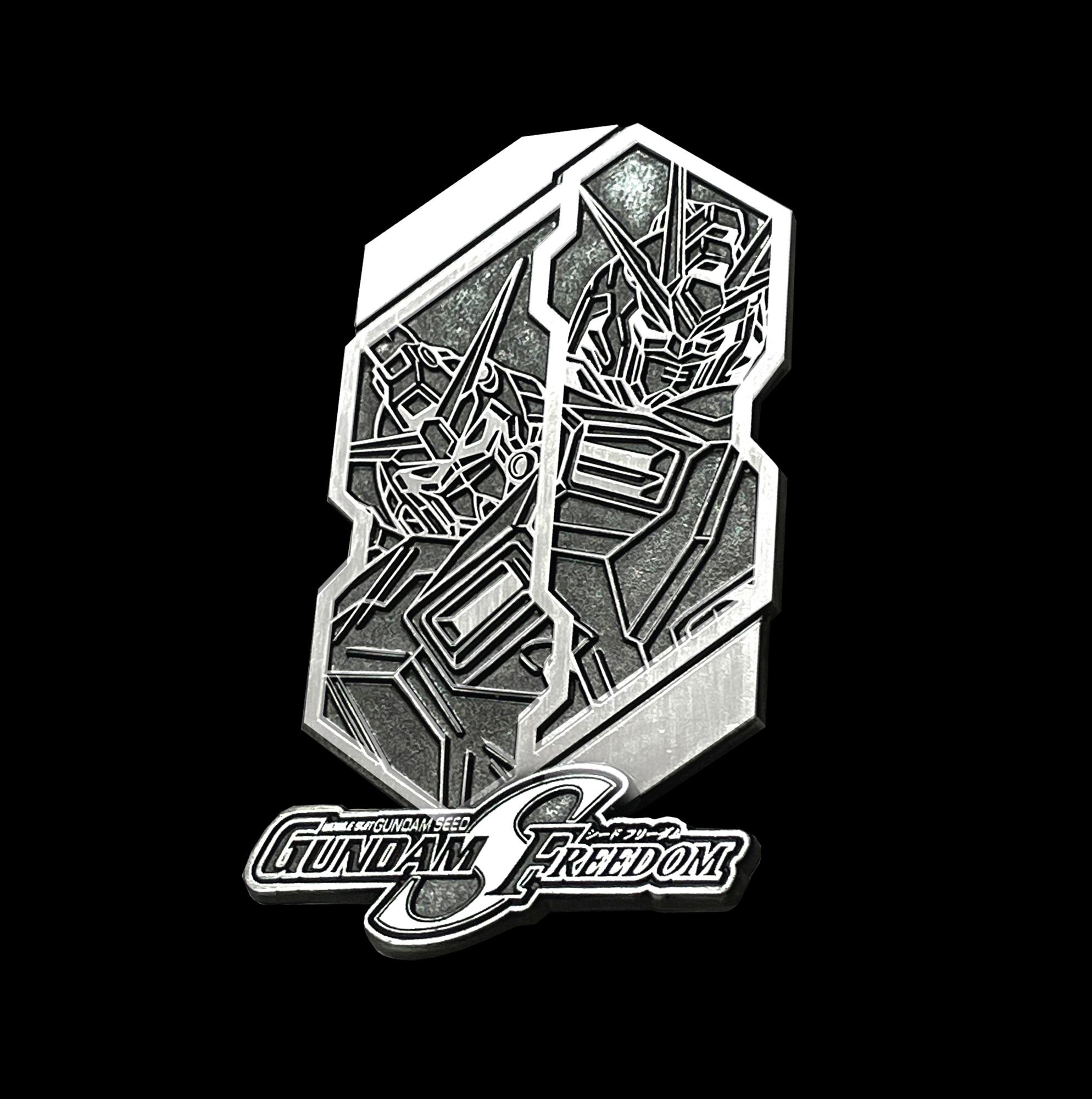 《機動戰士高達 SEED FREEDOM》特別版八達通紀念珍藏套裝 金屬磁石徽章