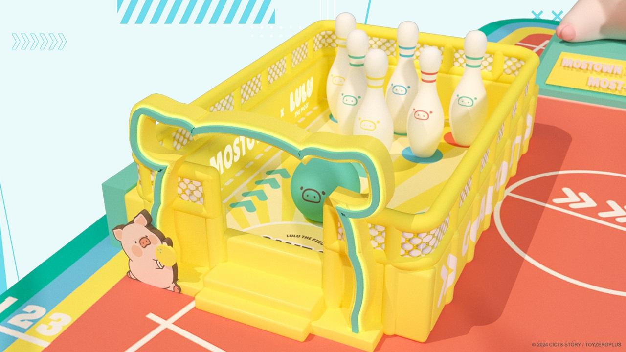 巨型保齡球彈床