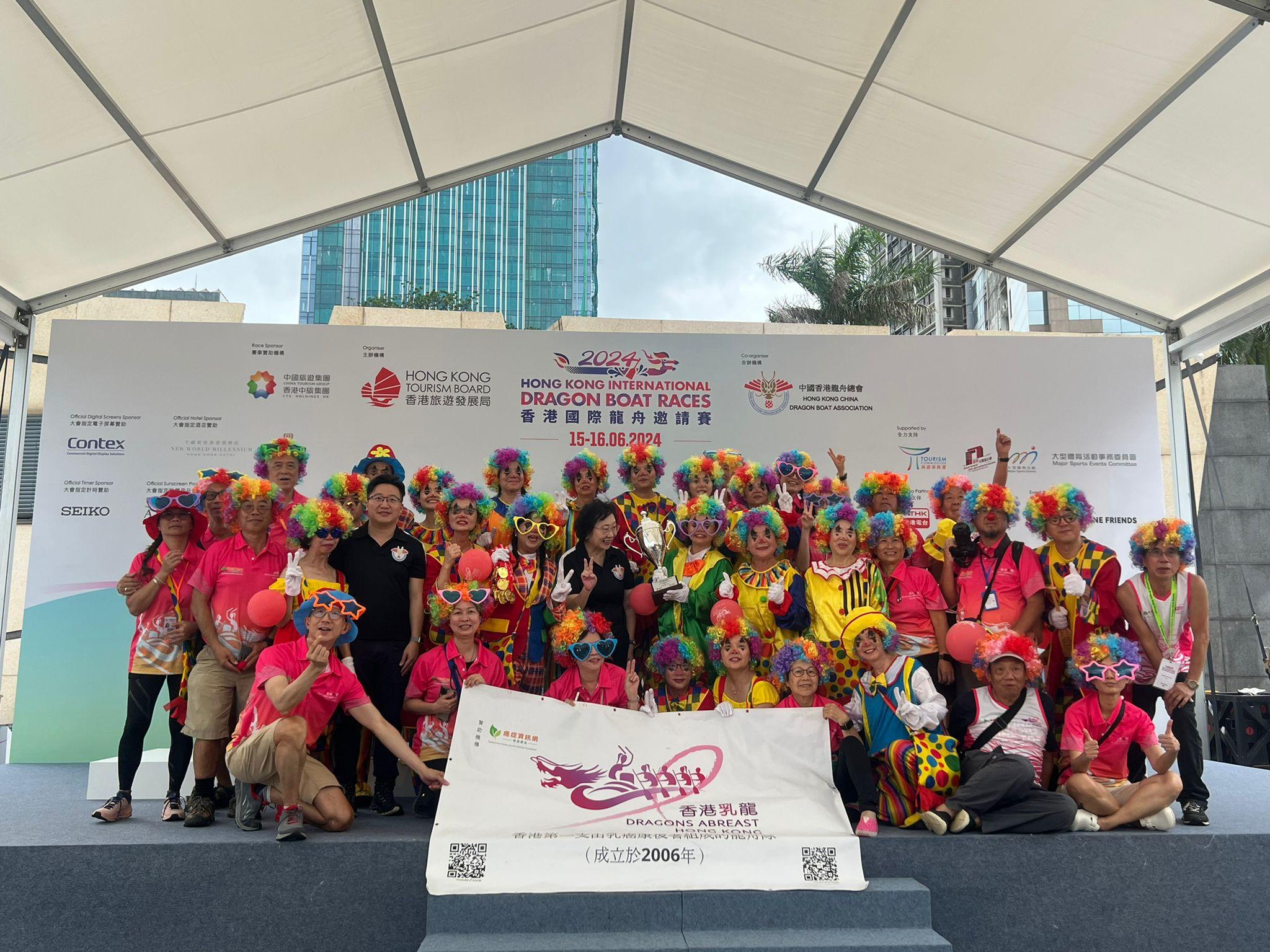 「扮嘢大賽」冠軍。 (李景玉攝)