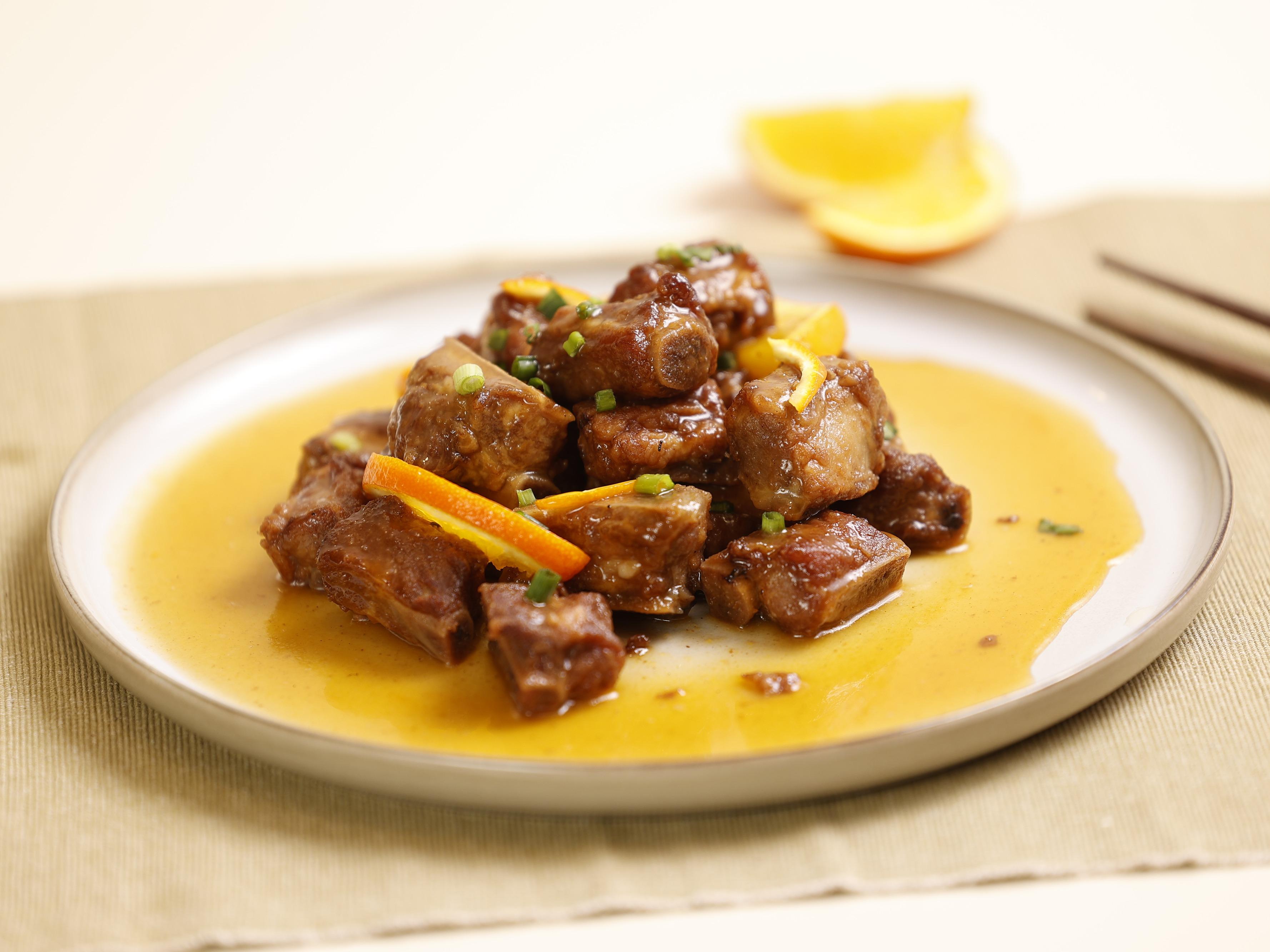 意式黑醋香橙骨$69