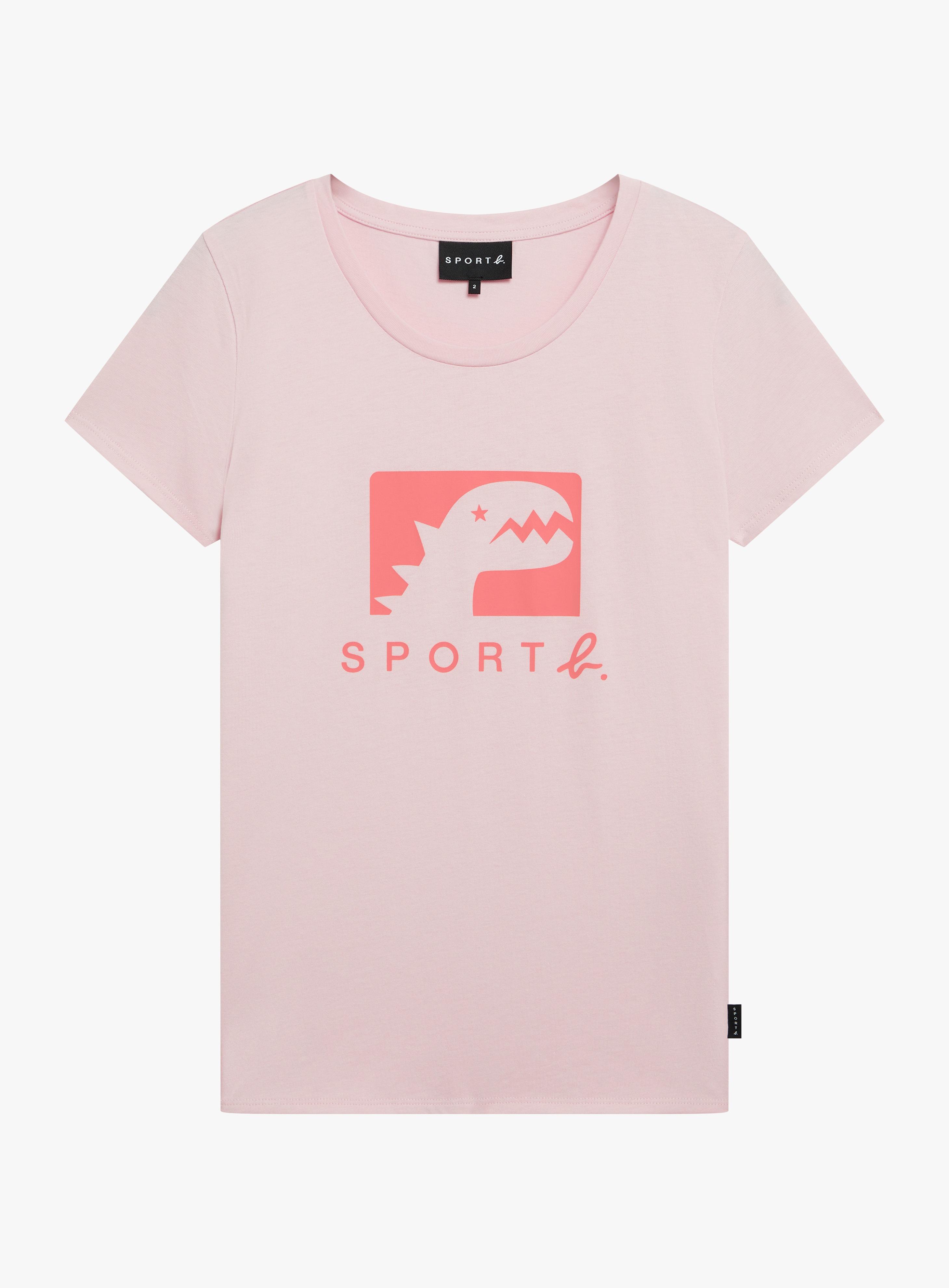 女裝 Sport b. Dino 方形 標誌印花T 恤 原價$690、7 折$483