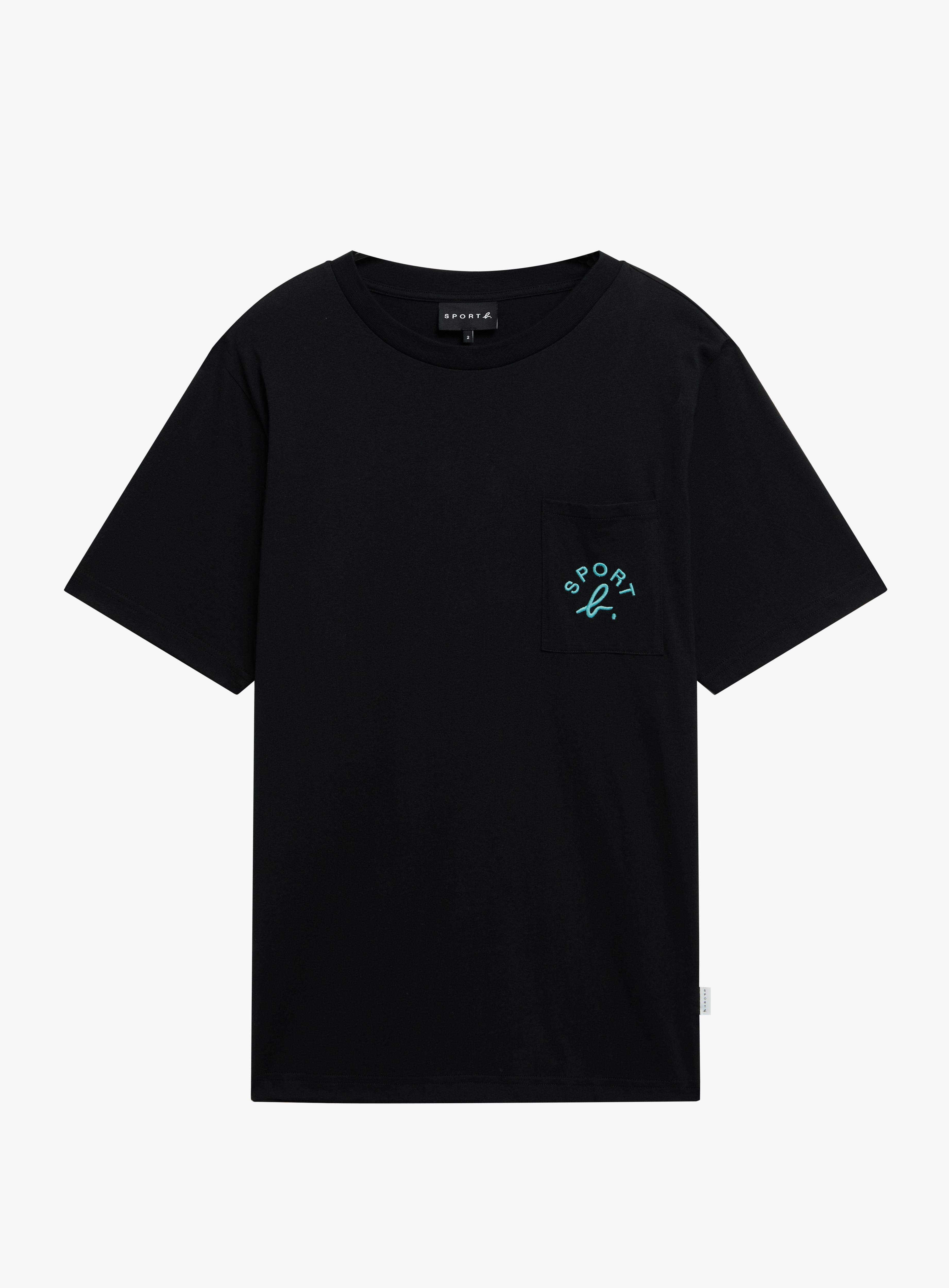 男裝 Sport b. 標誌刺繡口袋T 恤 原價$590、7 折$413