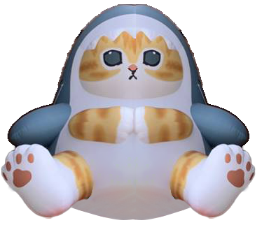 mofusand Run香港,巨型mofusand 吹氣公仔。