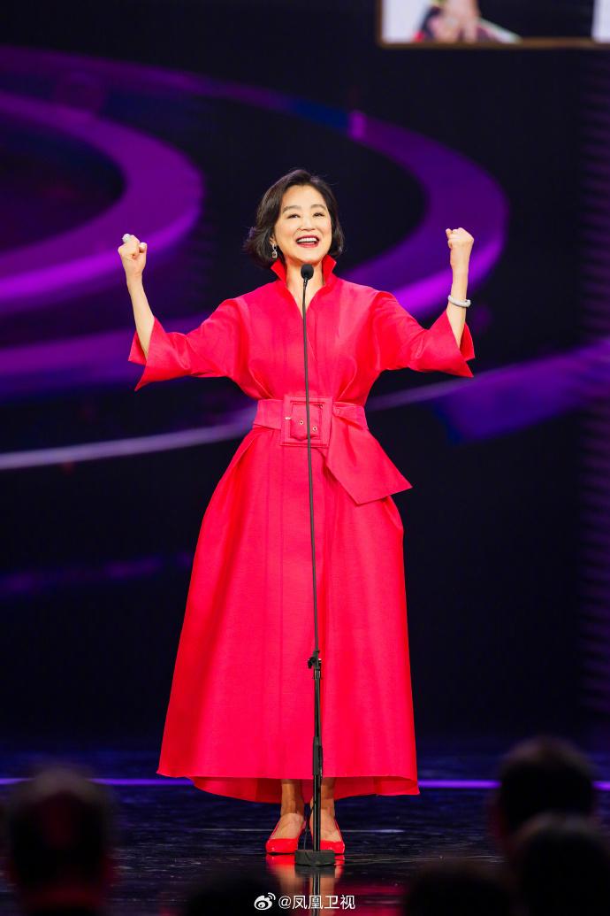 林青霞獲頒「影響世界華人盛典—特別致敬大獎」。