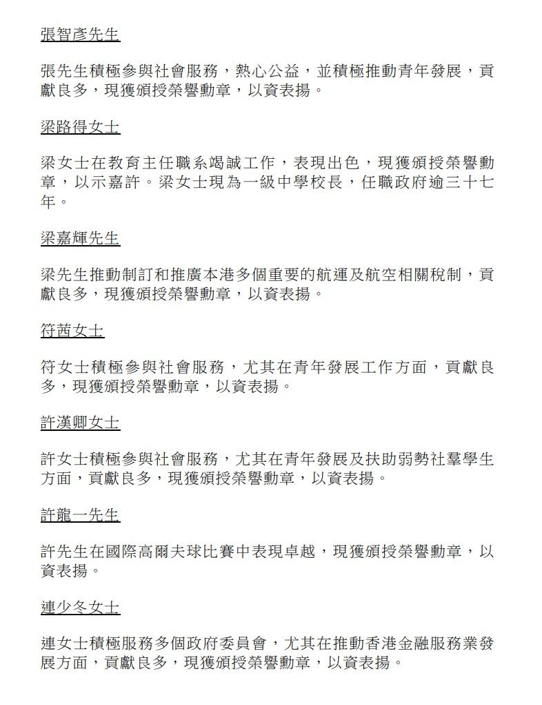 授勳2024|榮譽勳章。(政府新聞處)