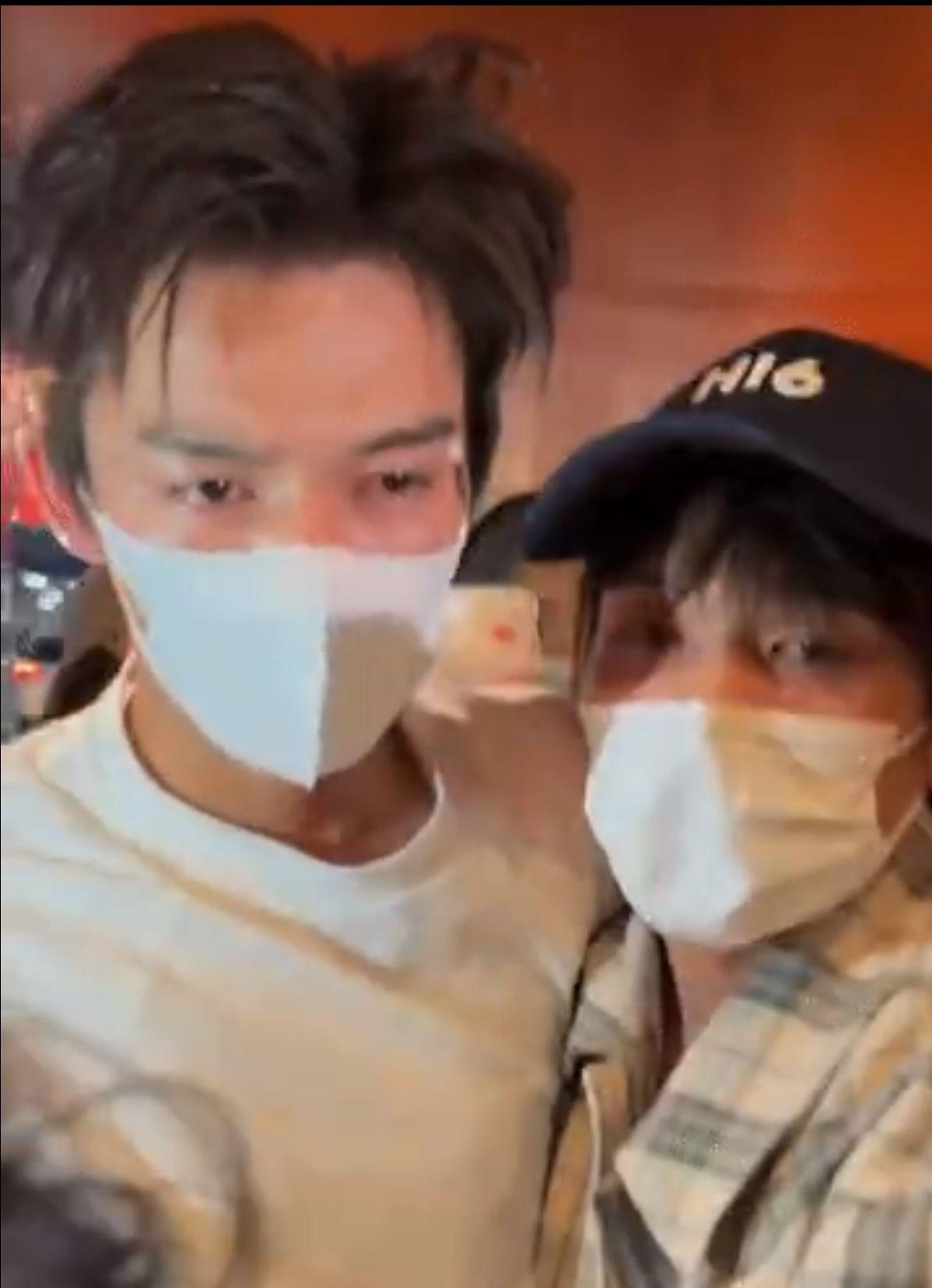 王星越飲到醉醺醺,過程被現場粉絲拍下。