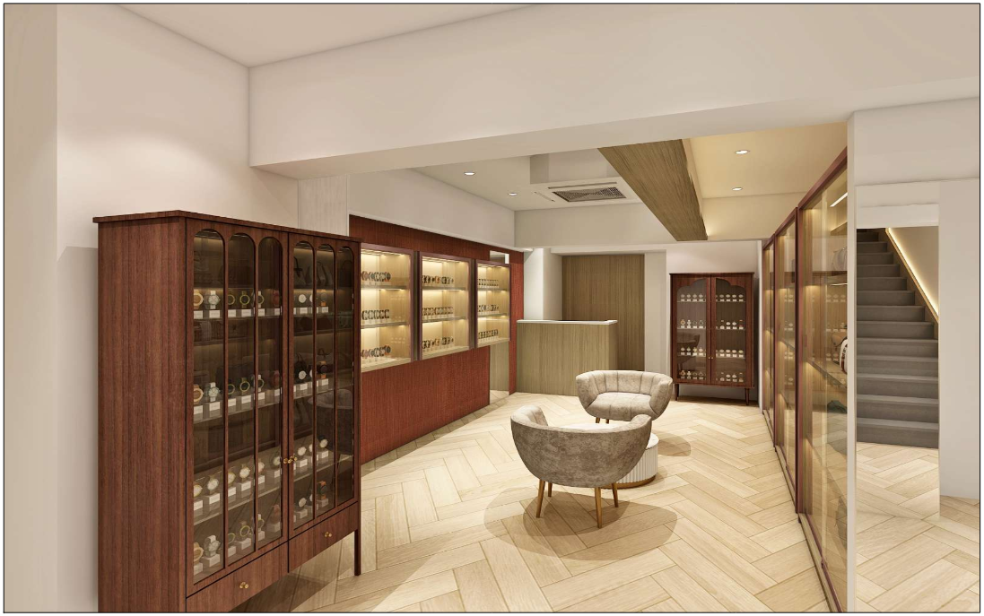 珍稀商品展示區