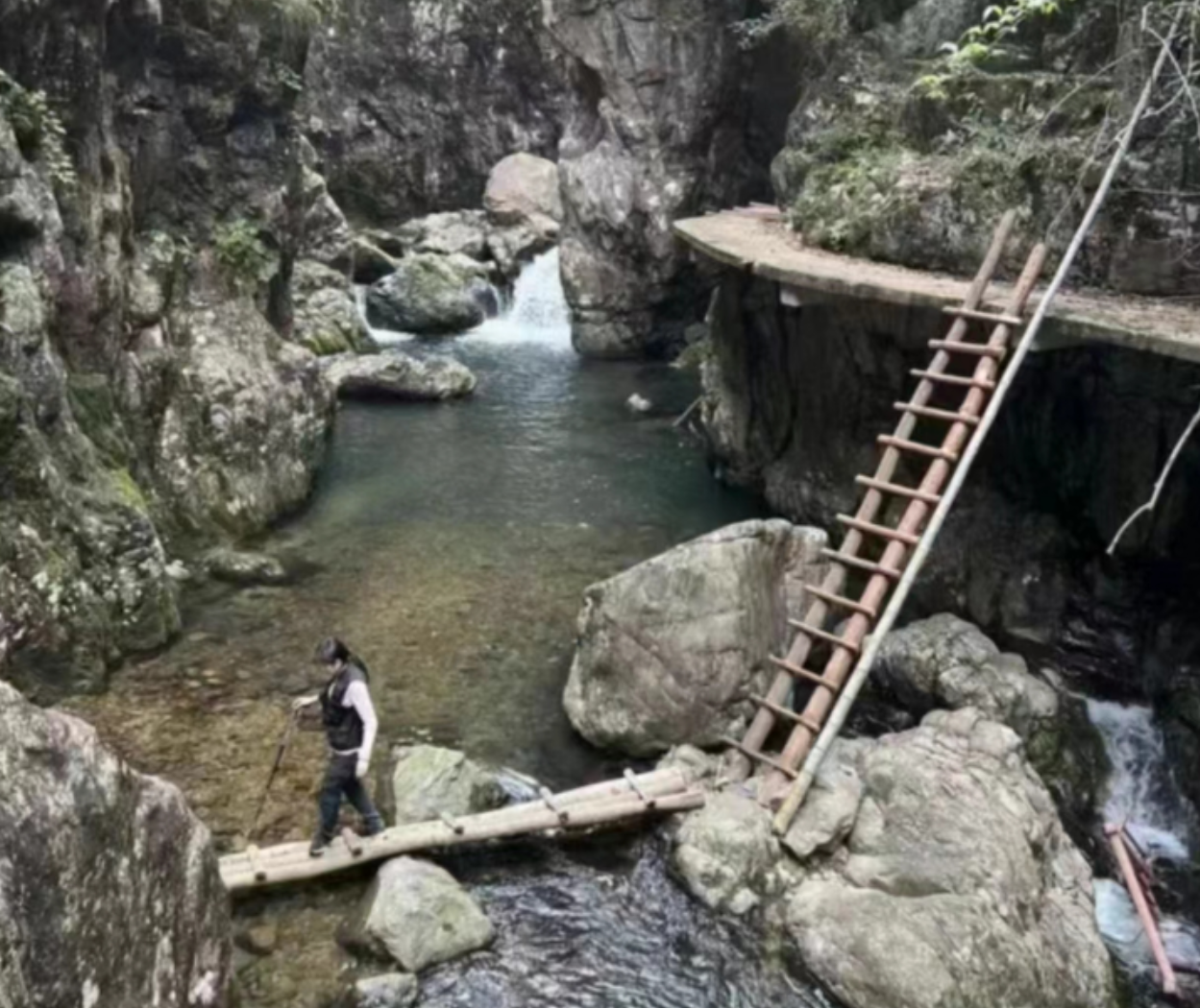 出事地點平常水流並不湍急 (資料圖片)