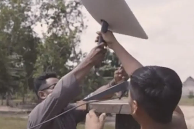 該部落9個前獲得星鏈上網裝備,之後經歷了巨大轉變。(互聯網)