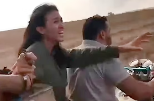 諾亞被擄走時叫喊「別殺我!」。