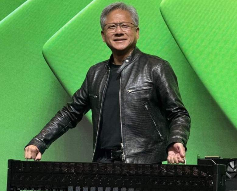 輝達NVIDIA執行長、「AI教父」黃仁勳訪台15天,於當地掀起「仁來瘋」旋風。(資料圖片)