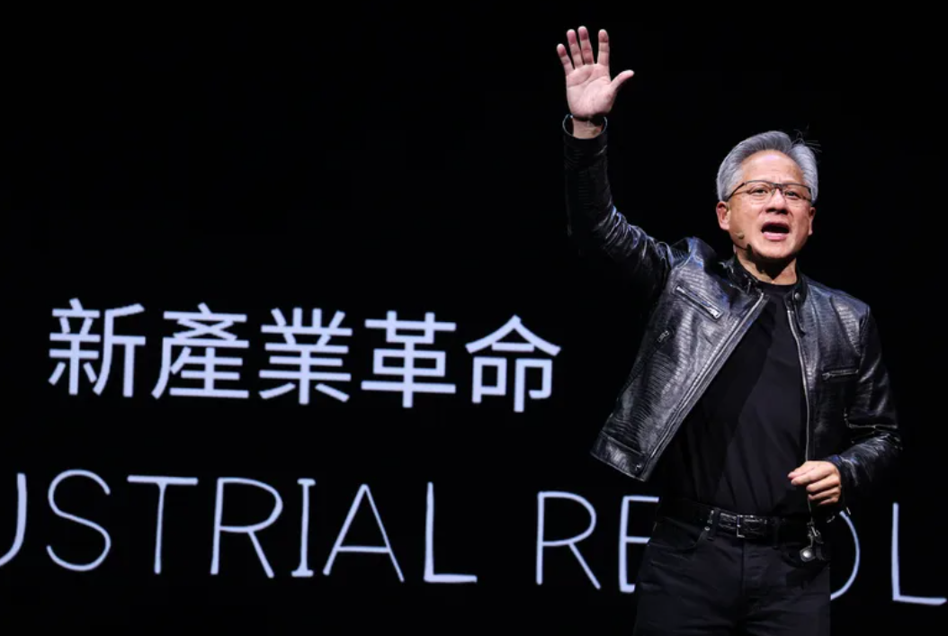 輝達NVIDIA執行長、「AI教父」黃仁勳訪台15天,於當地掀起「仁來瘋」旋風。(資料圖片)