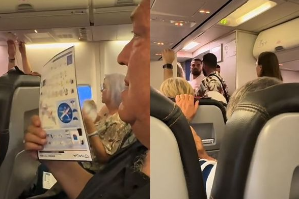 乘客大感不滿。(互聯網)