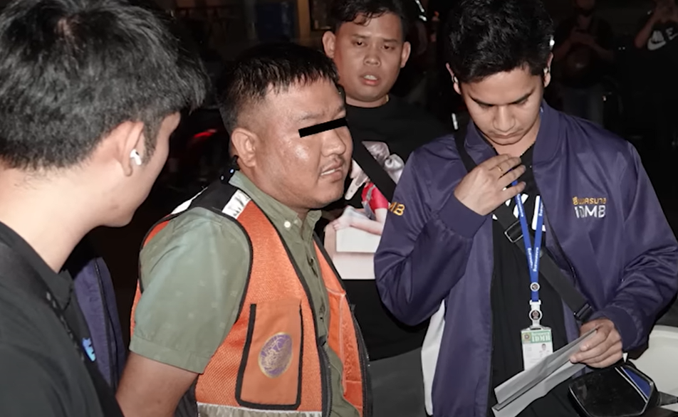 曼谷警方拘捕35歲泰國男子塔納帕(Thanapat),指控涉嫌在他人處於無法抵抗狀態時強姦、盜竊財物等多項罪名。(網上圖片)