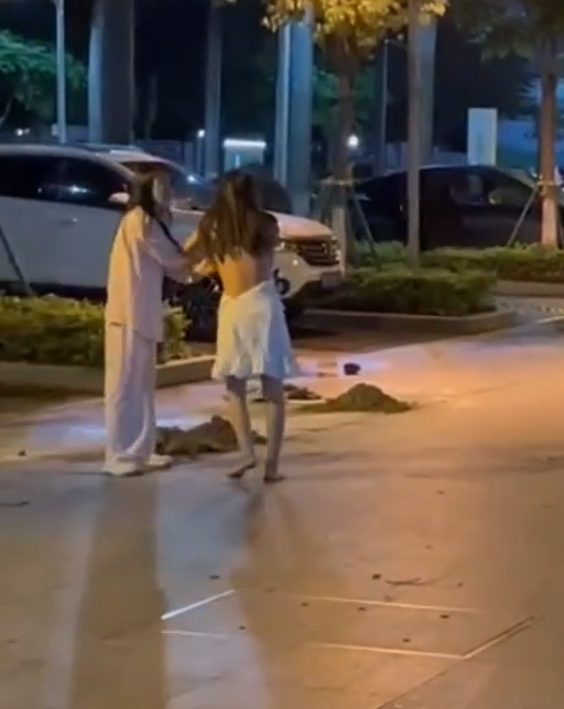 東莞發生一宗街頭捉姦戲碼,一名男子在妻子的Tesla上與情婦「車震」期間觸動警報,妻子到場查看後驚現丈夫外遇,憤怒得當街扯破情婦上衣,影片於社交平台流傳。