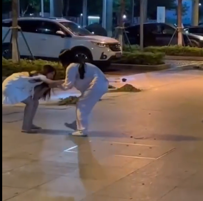 東莞發生一宗街頭捉姦戲碼,一名男子在妻子的Tesla上與情婦「車震」期間觸動警報,妻子到場查看後驚現丈夫外遇,憤怒得當街扯破情婦上衣,影片於社交平台流傳。