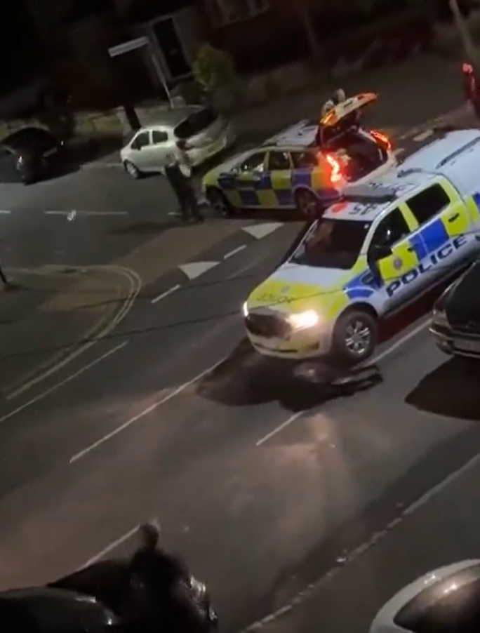 惟警車未有停下,並再衝前再次撞向剛站起的小牛,將其頭部輾壓在車頭下