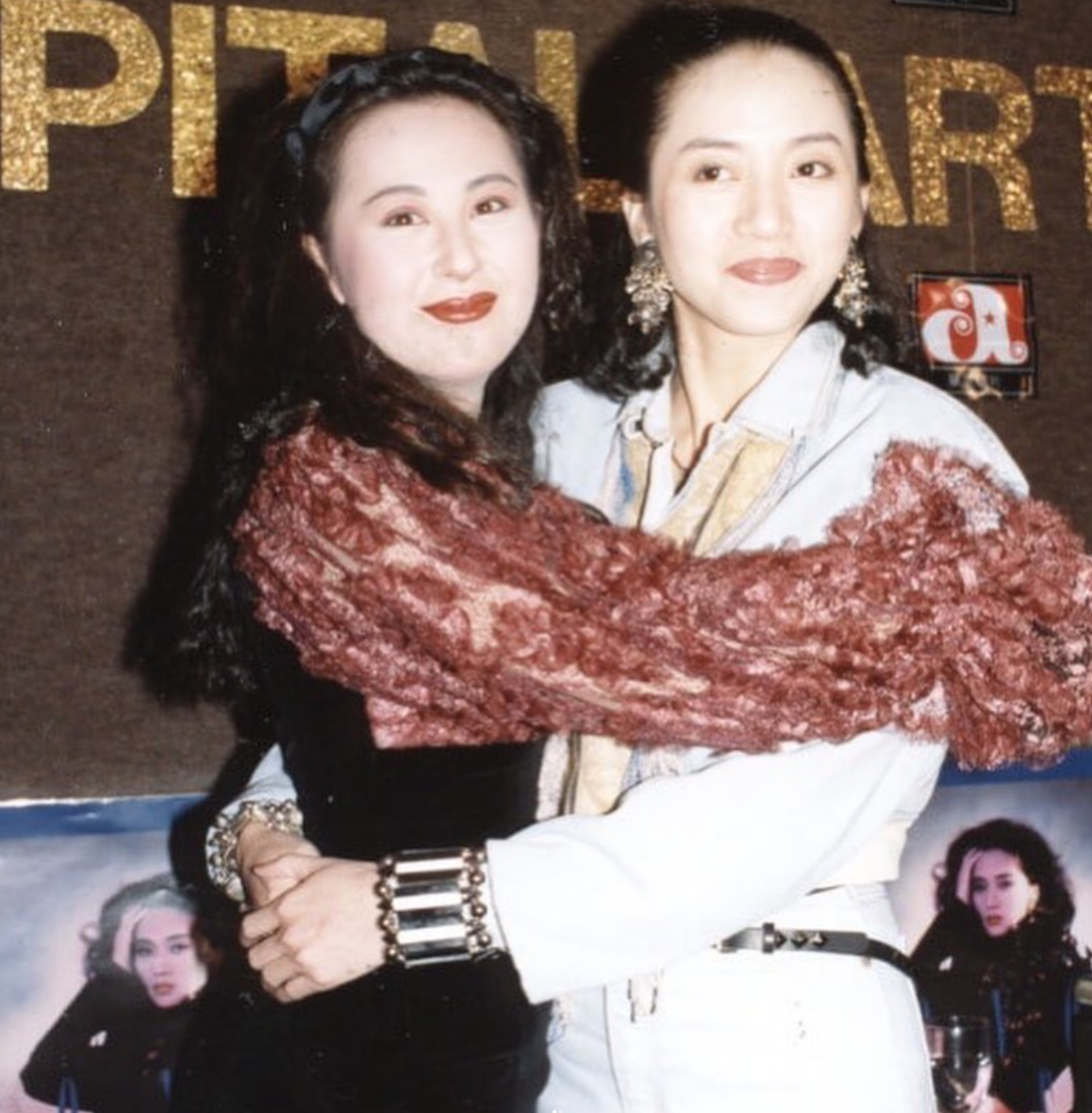 江欣燕當年模仿梅艷芳十分經典。