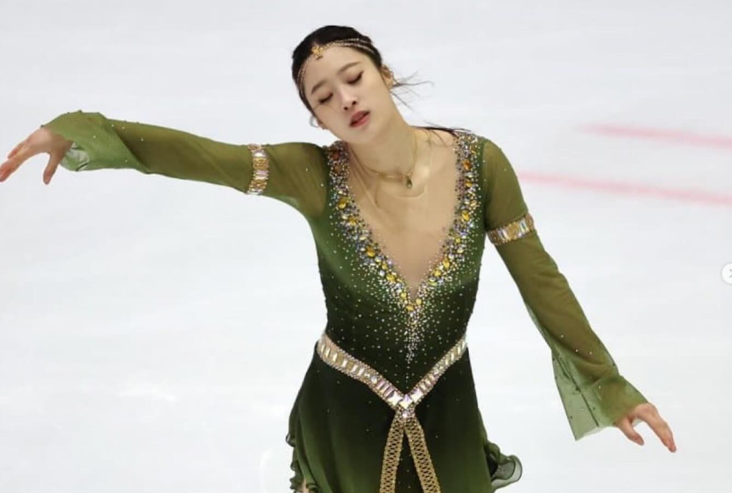 劉永則是第三屆冬季青奧花式滑冰女子單人滑冰比賽金牌得主(IG@youngeyou)女