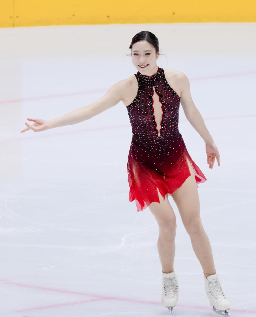 劉永則是第三屆冬季青奧花式滑冰女子單人滑冰比賽金牌得主(IG@youngeyou)