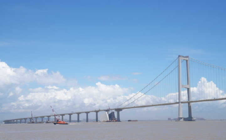 連接深圳及中山的深中通道6月30日正式通車(網上圖片)