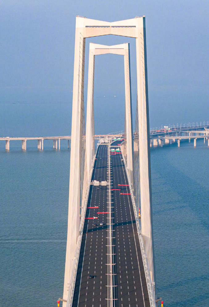 連接深圳及中山的深中通道6月30日正式通車(網上圖片)