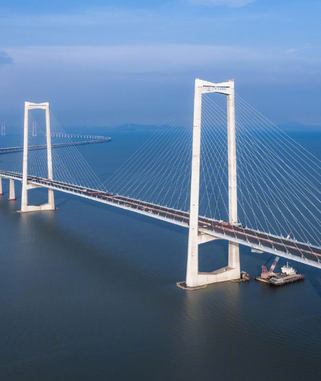 連接深圳及中山的深中通道6月30日正式通車(網上圖片)