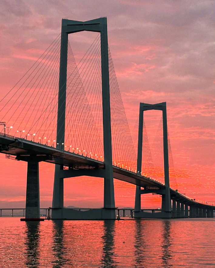 連接深圳及中山的深中通道6月30日正式通車(網上圖片)