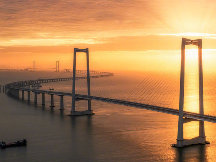 連接深圳及中山的深中通道6月30日正式通車(網上圖片)