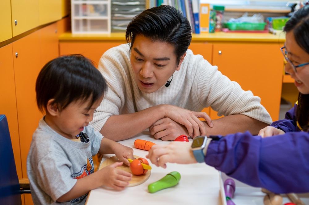 諾懿參與早產兒的個別訓練