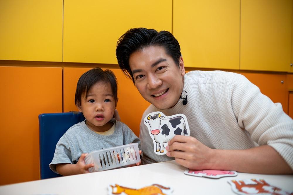 諾懿參與早產兒的個別訓練