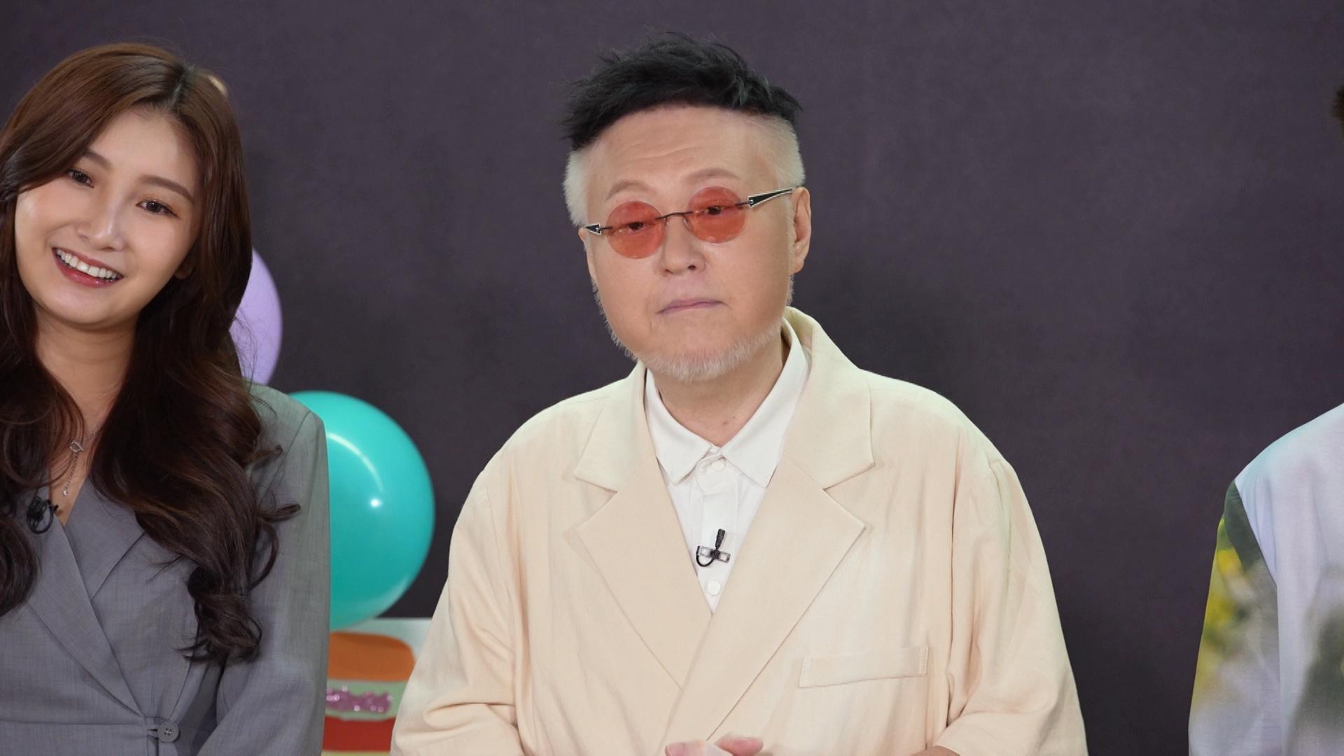 谷德昭寄語盼小B快樂善良成長。