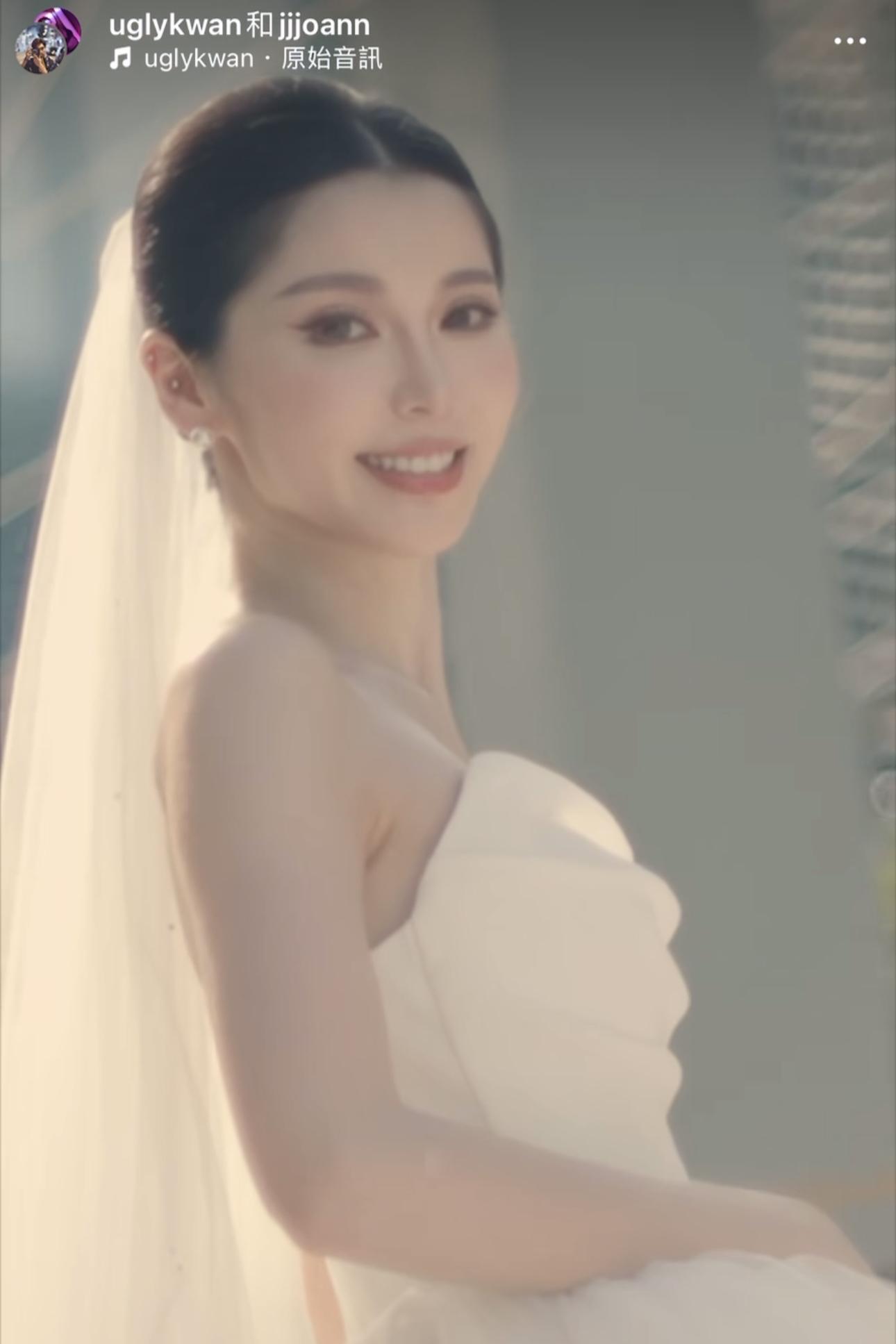 Joann當日的妝容被批太重手。