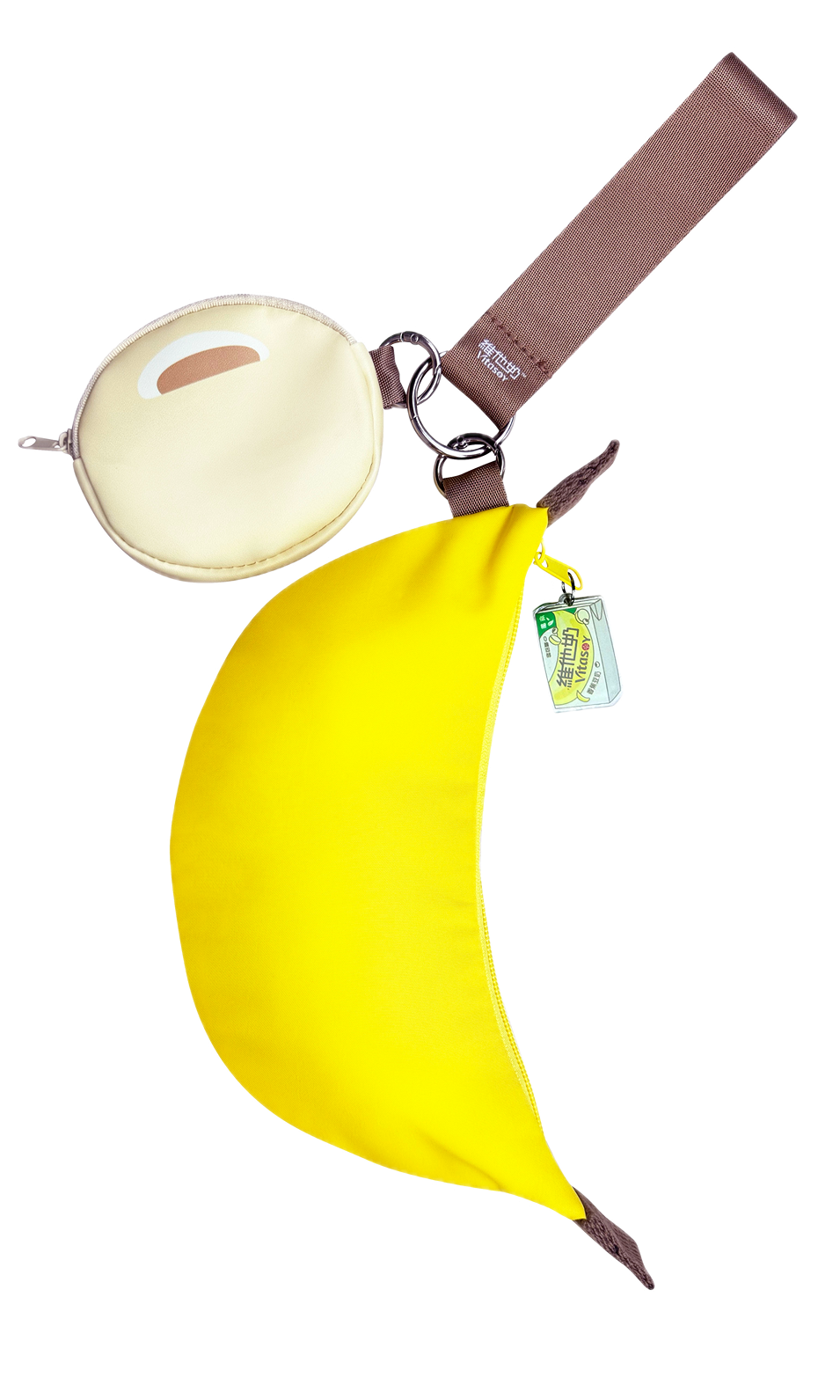 限量版香蕉造型手挽小包