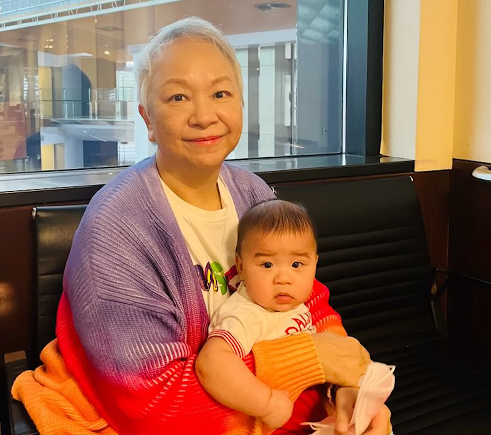 陳秋霞享受現時的寫意生活。