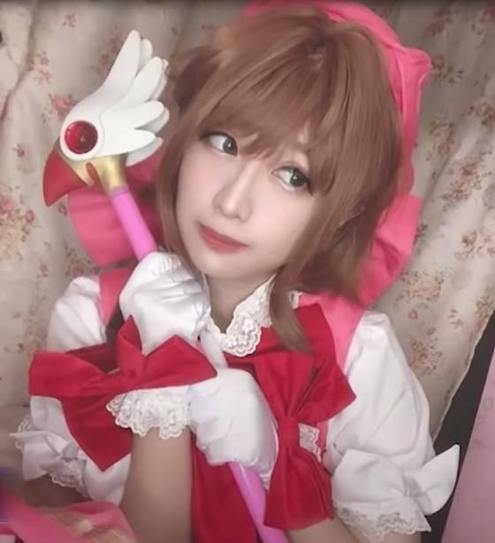 sica過去曾cosplay過不同動漫人物。
