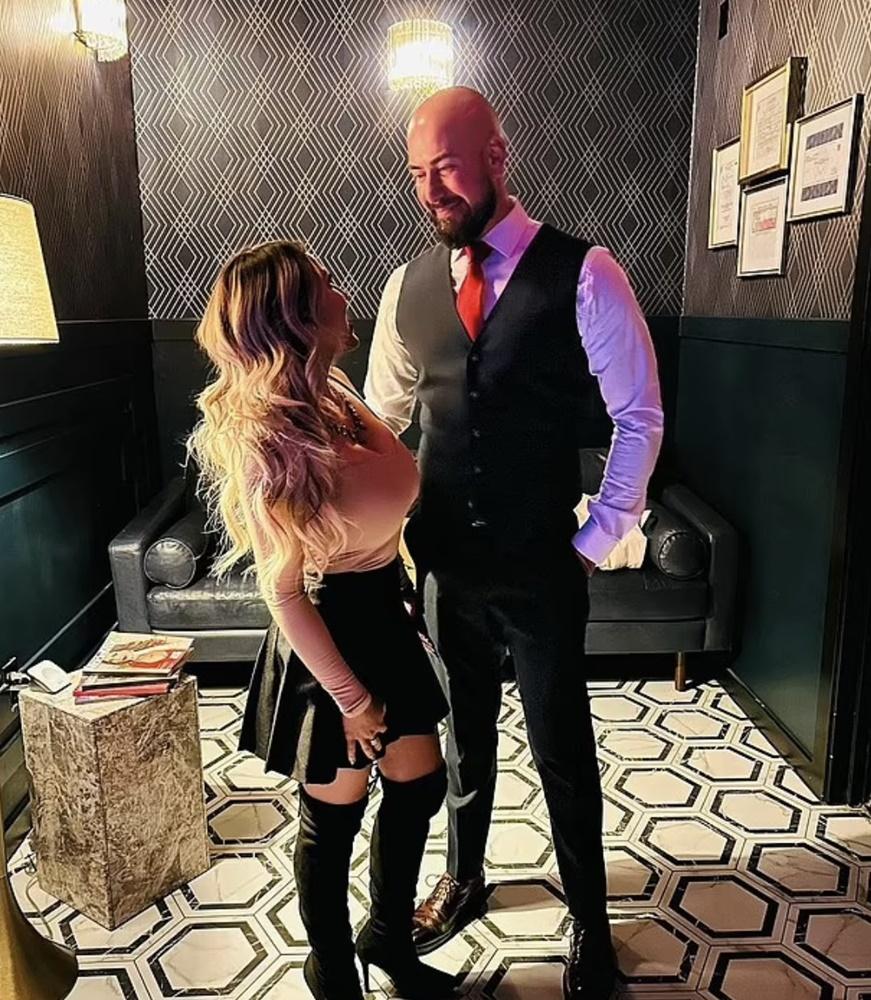 43歲死者Jorge N與妻子Lizeth N。(X)