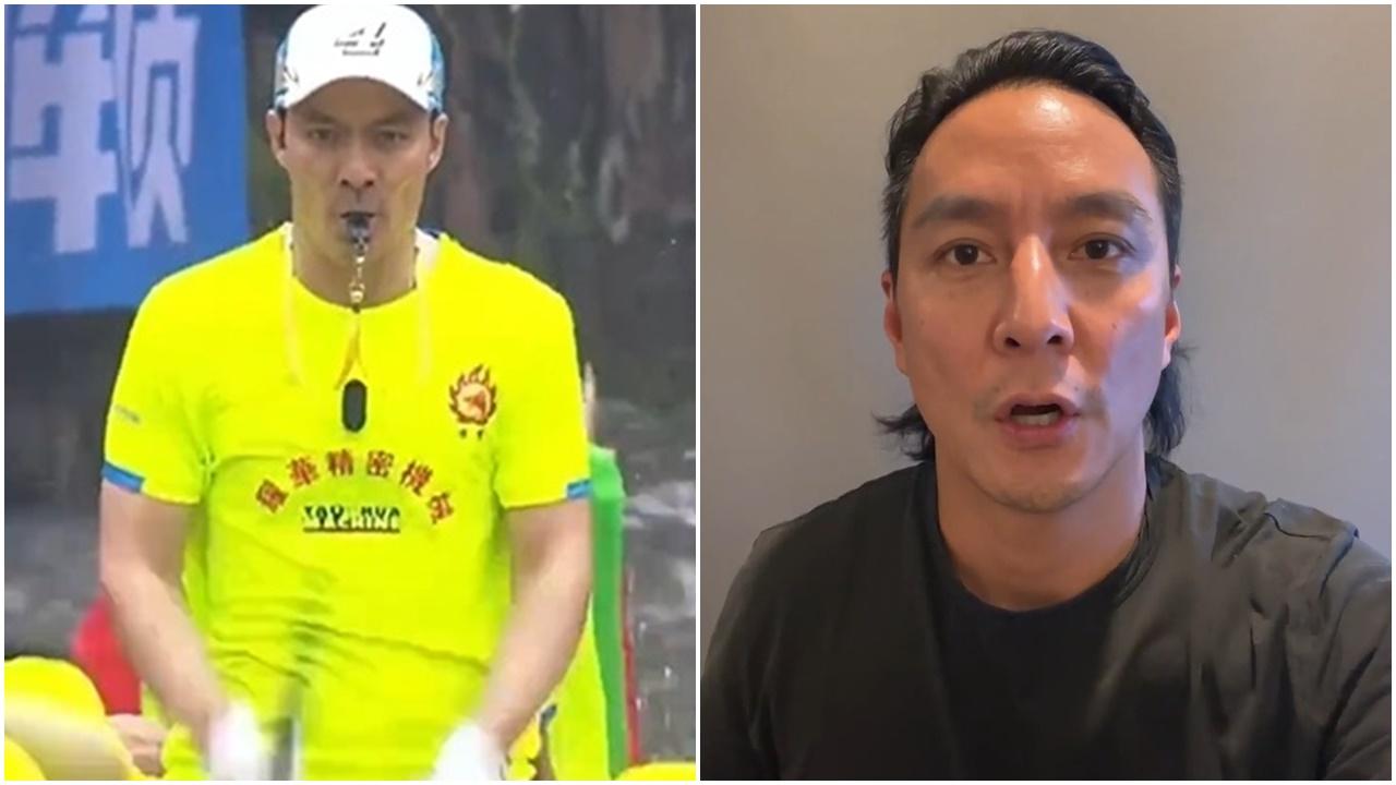 佛山龍舟鼓手神似吳彥祖爆紅,當事人:他是我偶象感有壓力。(左:龍舟鼓手;右:吳彥祖)