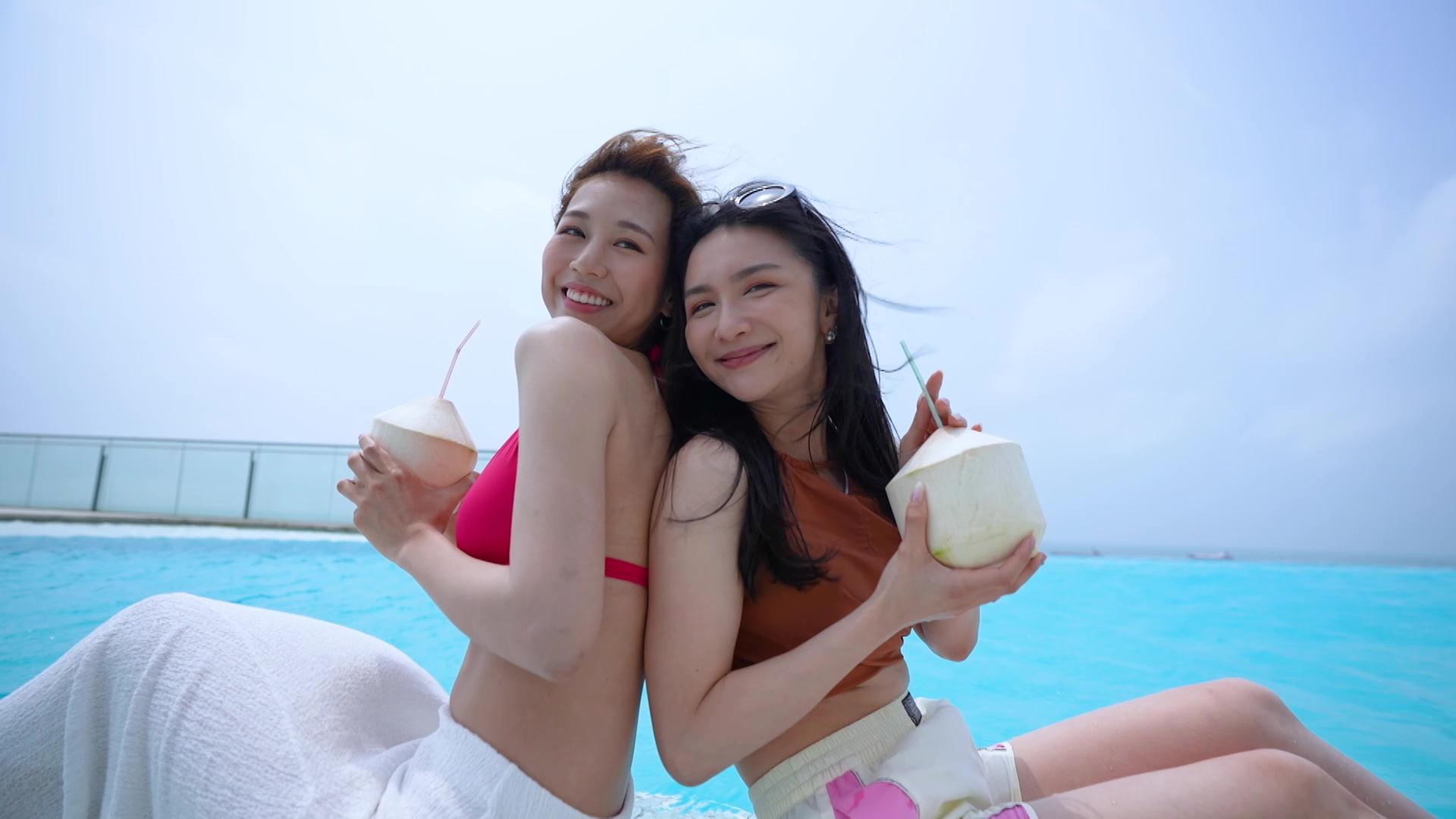 何沛珈及關楓馨同樣吸睛。