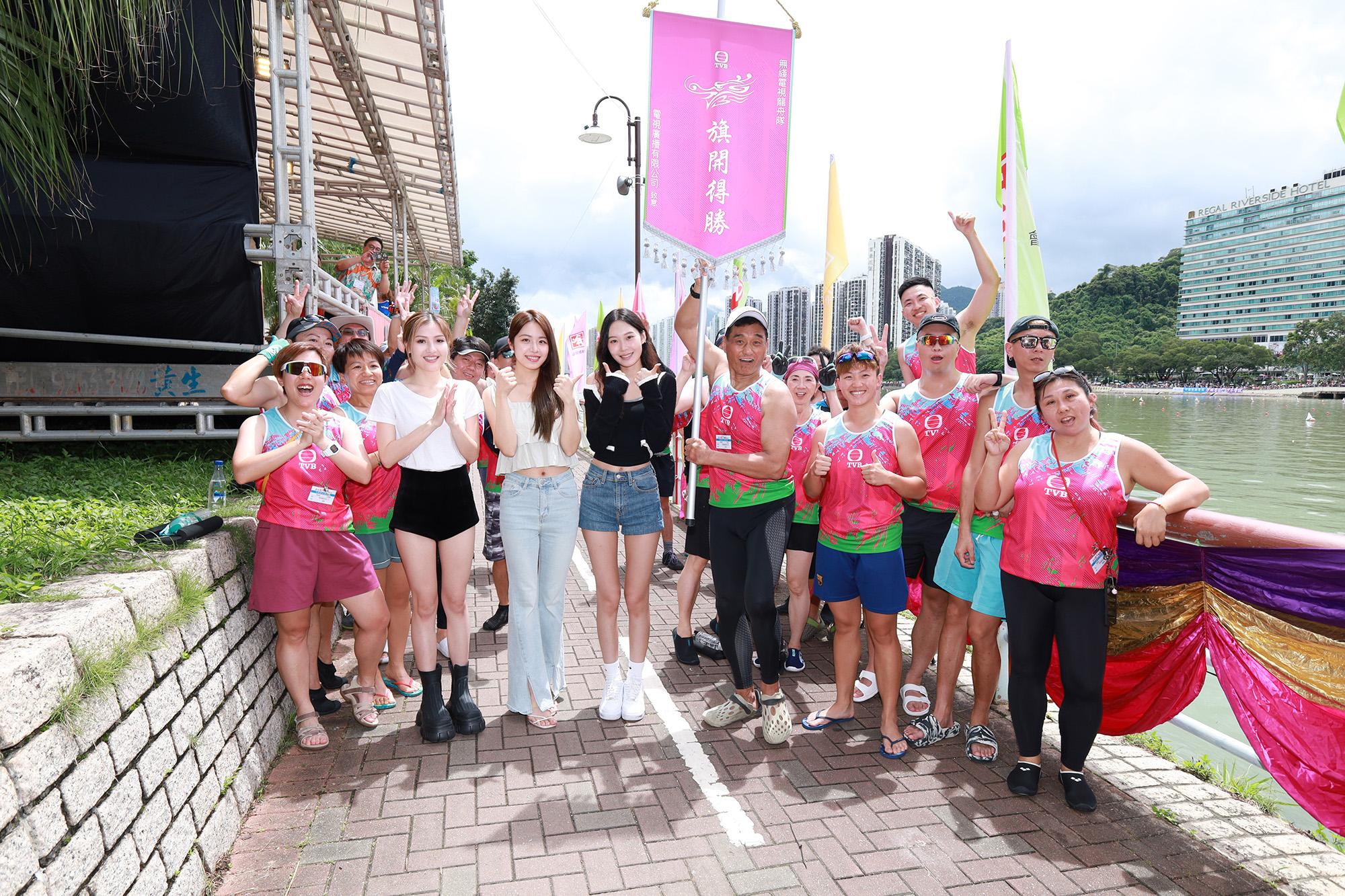 王俊棠每年帶領TVB同事划龍舟。