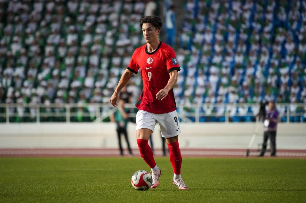 港隊作客土庫曼賽和0:0。(香港足總圖片)