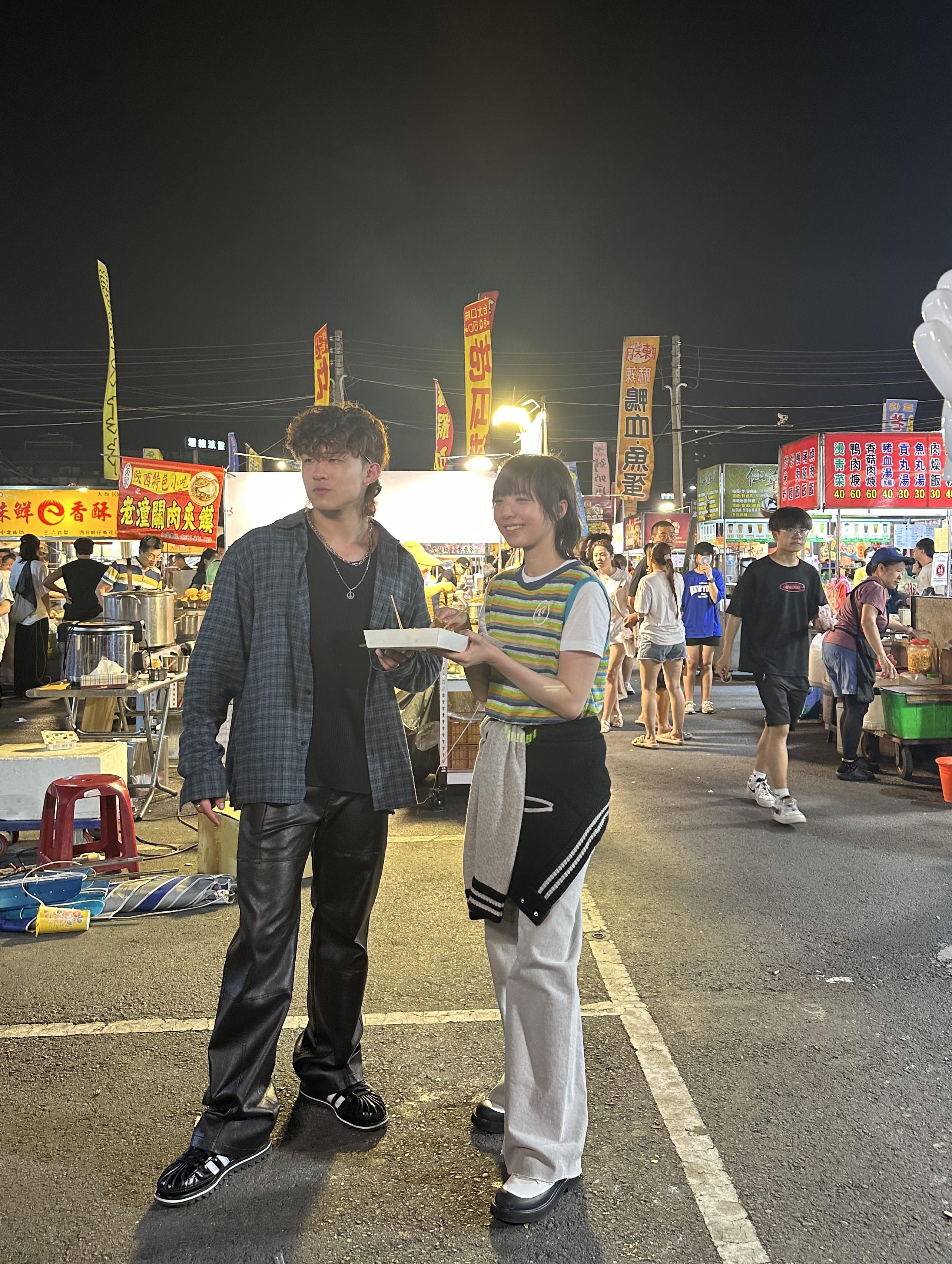 團隊悉心挑選台灣不同景點,包括武聖夜市。