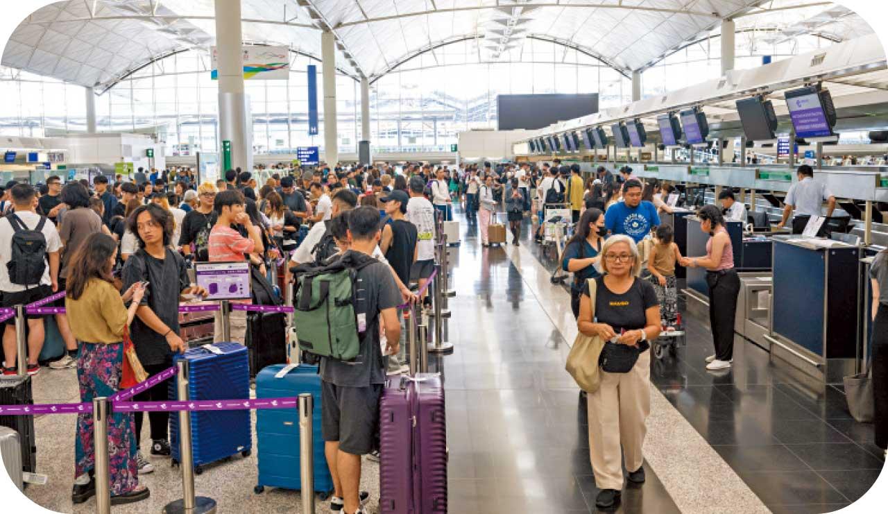 機場電腦系統故障