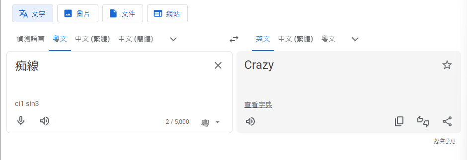 Google翻譯開通支援廣東話,《am730》記者實測並非全部準確。