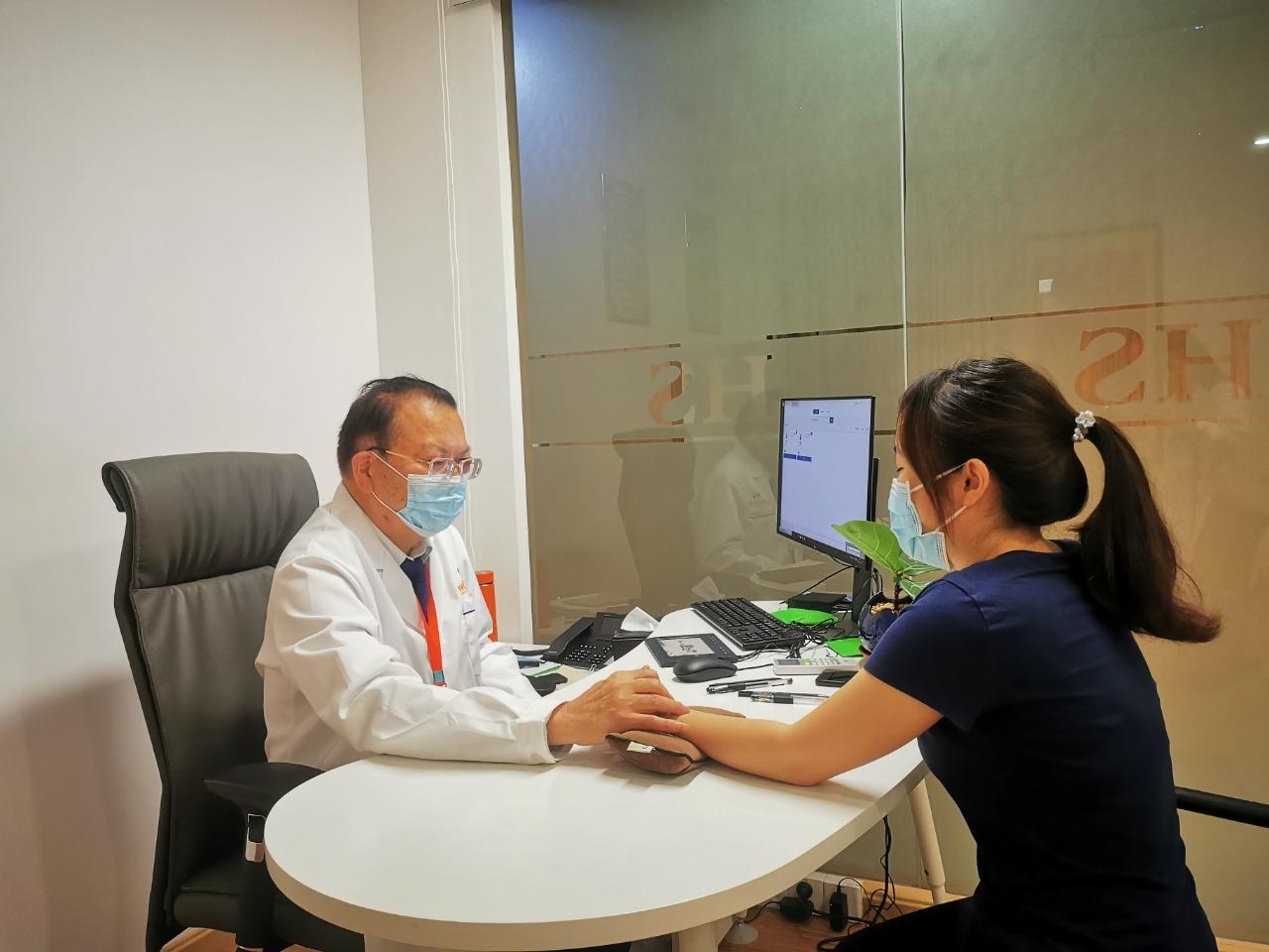 園區有中醫駐診,還提供針灸服務。