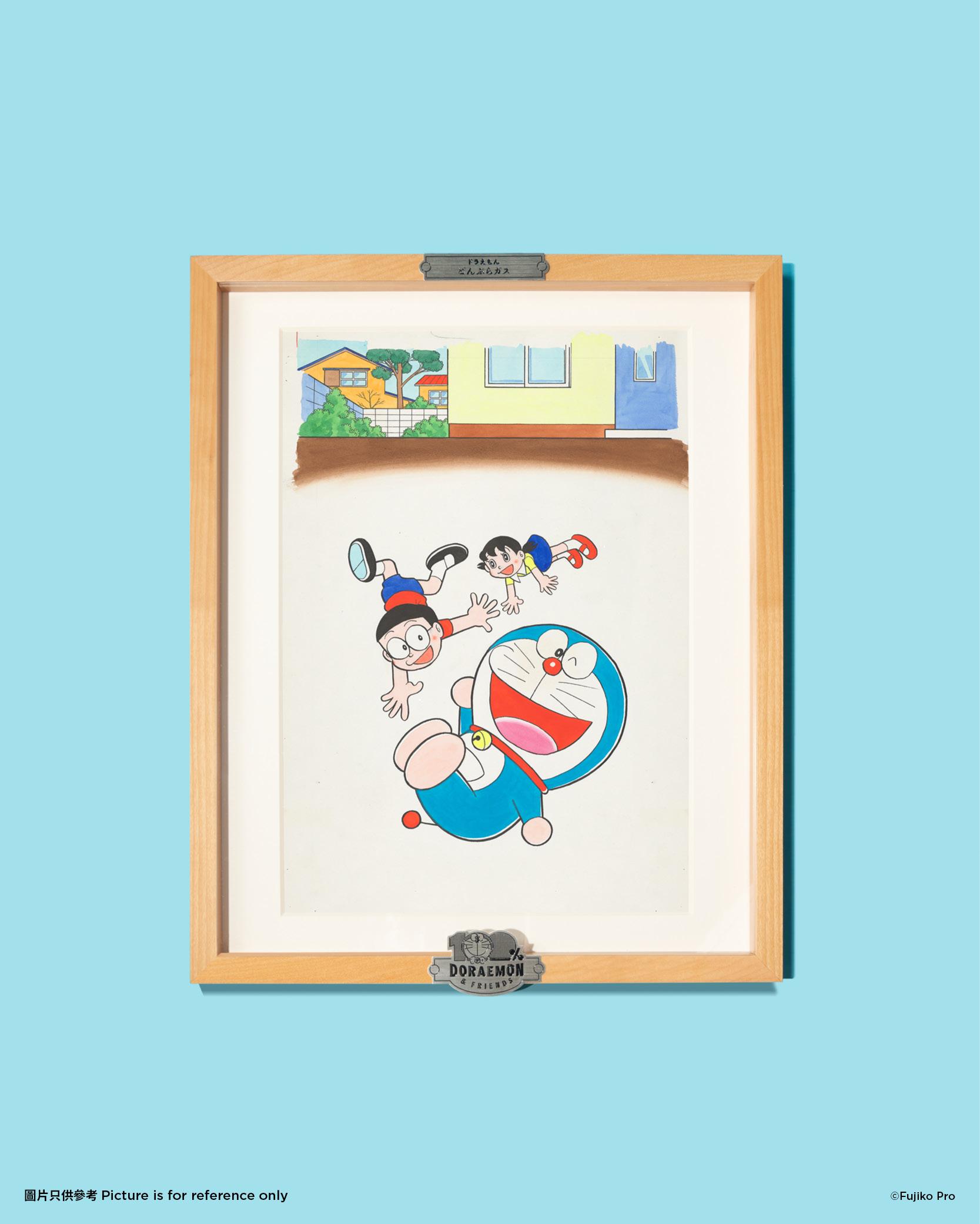 「飄浮噴霧」紀念掛牆畫作連框 限量300枚 $980